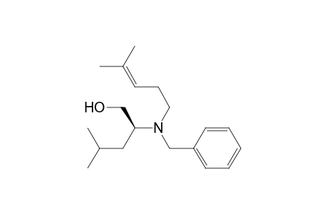 (2S)-2-[benzyl(4-methylpent-3-enyl)amino]-4-methyl-pentan-1-ol