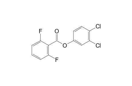 2,6-Difluorobenzoic acid, 3,4-dichlorophenyl ester
