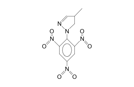 1-(2,4,6-Trinitro-phenyl)-4-methyl-2-pyrazoline