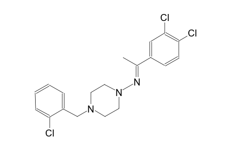 4-(2-chlorobenzyl)-N-[(E)-1-(3,4-dichlorophenyl)ethylidene]-1-piperazinamine