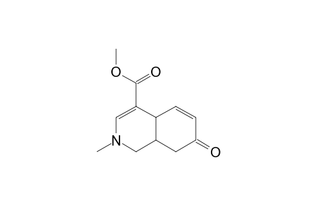 2-METHYL-4-CARBOMETHOXY-7-KETO-HYDROISOQUINOLINE