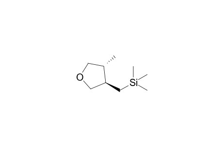 (3R,4R)-4-Methyl-3-[(trimethylsilyl)methyl]tetrahydrofuran