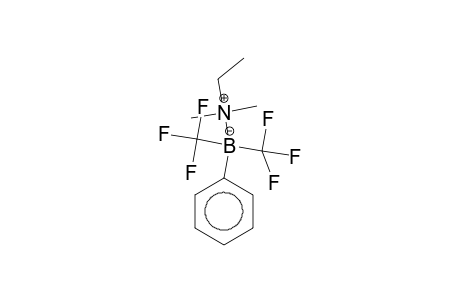 Bis(trifluoromethyl)phenylborane ethyldimethylamine