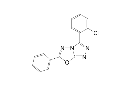 3-(2-Chlorophenyl)-6-phenyl-[1,2,4]triazolo[3,4-b][1,3,4]oxadiazole