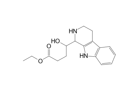 1-(3-Ethoxycarbonyl-1-hydroxypropyl)-1,2,3,4-tetrahydro-.beta.-carboline