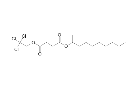 Succinic acid, dec-2-yl 2,2,2-trichloroethyl ester