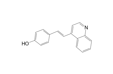 Phenol, p-[2-(4-quinolyl)vinyl]-