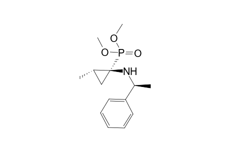 (1R,2S)-1-dimethoxyphosphoryl-2-methyl-N-[(1S)-1-phenylethyl]-1-cyclopropanamine