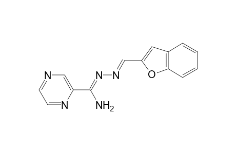 N(1)-[(2'-Benzofurylmethylene)amidrazone]-2-pyrazine