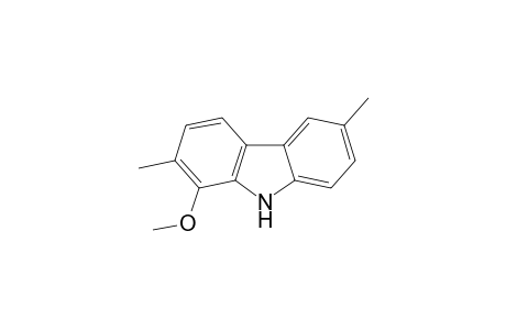 1-Methoxy-2,6-dimethyl-9H-carbazole