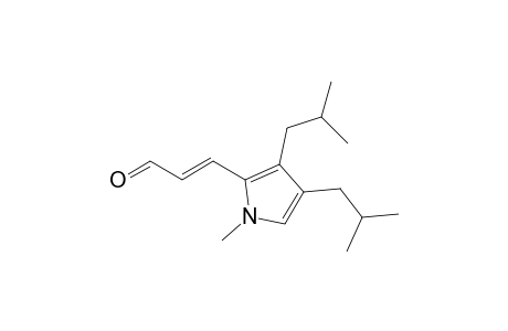 3-(3',4'-Diisobutyl-1'-methylpyrrol-2'-yl)acrolein