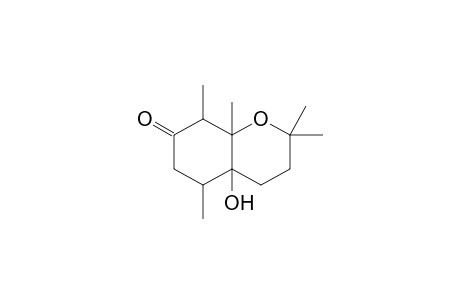 Octahydro-4a-hydroxy-2,2,5,8,8a-pentamethyl-7H-[1]benzopyran-7-one