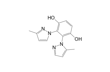 2-(3-Methyl-1-pyrazolyl)-3-(5-methyl-1-pyrazolyl)-1,4-dihydroxybenzene