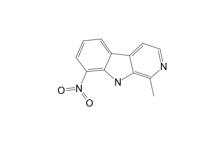 8-NITRO-1-METHYL-9H-PYRIDO-[3,4-B]-INDOLE-(8-NITROHARMANE)