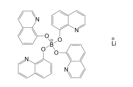 Lithium tetra(8-hydroxyquinolinato)boron