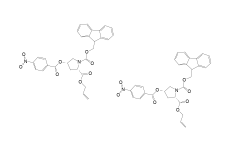 CIS-N-FLUORENYLMETHOXYCARBONYL-4-NITROBENZOYLOXY-L-PROLINE-ALLYLESTER