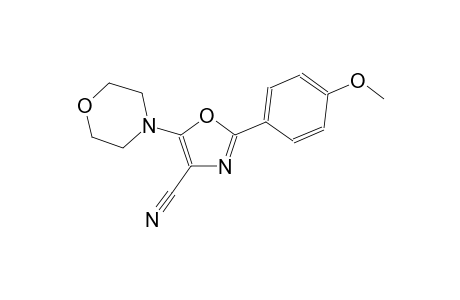 2-(4-Methoxyphenyl)-5-(4-morpholinyl)-1,3-oxazole-4-carbonitrile