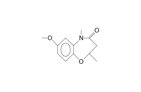 7-Methoxy-2,5-dimethyl-2,3-dihydro-(1,5)benzoxazepin-4(5H)-one