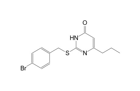 4(3H)-pyrimidinone, 2-[[(4-bromophenyl)methyl]thio]-6-propyl-