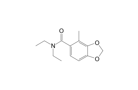 N,N-diethyl-4-methyl-1,3-benzodioxole-5-carboxamide
