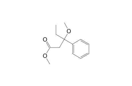 Methyl 3-Methoxy-3-phenylpentanoate
