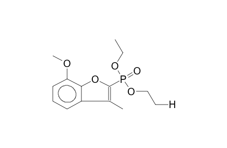 2-DIETHOXYPHOSPHORYL-3-METHYL-7-METHOXYBENZOFURAN