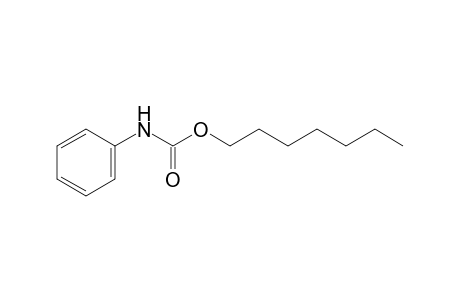 carbanilic acid, heptyl ester