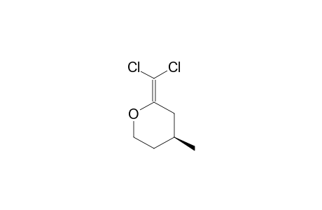 (4S)-2-(dichloromethylene)-4-methyl-tetrahydropyran