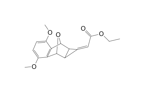 (Z)-ethyl 2-((1aR,2S,7R,7aS)-3,6-dimethoxy-1a,2,7,7a-tetrahydro-1H-2,7-epoxycyclopropa[b]naphthalen-1-ylidene)acetate