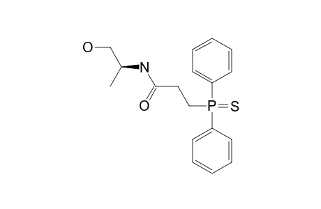 (S)-3-DIPHENYLPHOSPHINOTHIOYL-N-(2'-HYDROXY-1'-METHYL)-ETHYLPROPANAMIDE