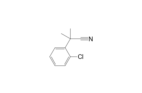 2-(2-Chlorophenyl)-2-methyl-propanenitrile