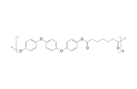 Poly[tri(oxy-1,4-phenylene)oxypimeloyl]