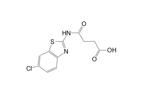 4-[(6-chloro-1,3-benzothiazol-2-yl)amino]-4-oxobutanoic acid