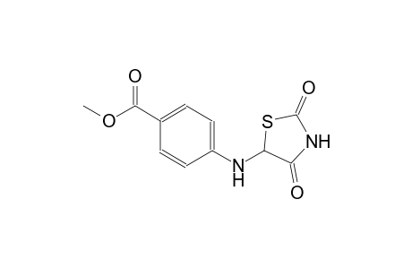 benzoic acid, 4-[(2,4-dioxo-5-thiazolidinyl)amino]-, methyl ester