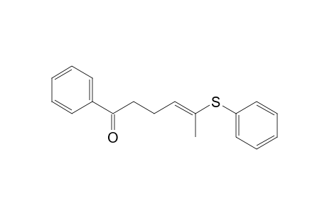 (E/Z)-1-phenyl-5-phenylthiohex-4-en-1-one