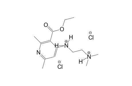 N~1~-[3-(ethoxycarbonyl)-2,6-dimethyl-4-pyridinyl]-N~2~,N~2~-dimethyl-1,2-ethanediaminium dichloride