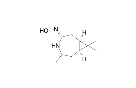 (1S,7R)-3,8,8-Trimethyl-4-azabicyclo[5.1.0]octane-5-one Z-oxime