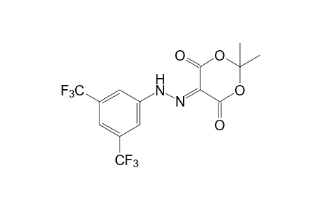 mesoxalic acid, cyclic isopropylidene ester, (alpha,alpha,alpha,alpha'a,alpha'a,alpha'-hexafluoro-3,5-xylyl)hydrazone