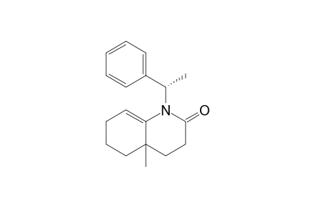 4a-Methyl-1-[(1S)-1-phenylethyl]-1,3,4,5,6,7-hexahydroquinoline-2-one