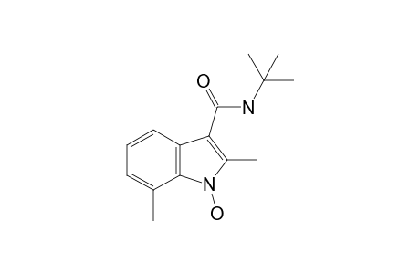 N-tert-butyl-1-hydroxy-2,7-dimethylindole-3-carboxamide