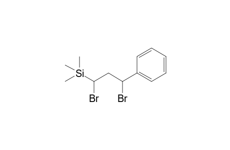 3-Phenyl-1,3-dibromo-1-(trimethylsilyl)propane