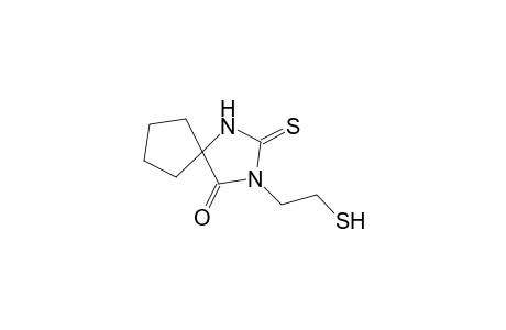 1,3-Diazaspiro[4.4]nonan-4-one, 3-(2-mercaptoethyl)-2-thioxo-