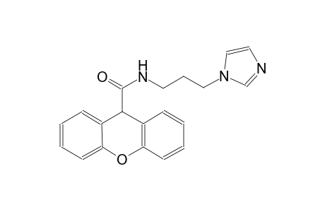 N-[3-(1H-imidazol-1-yl)propyl]-9H-xanthene-9-carboxamide