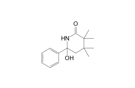 3,3,4,4-Tetramethyl-6-hydroxy-6-phenylpiperidin-2-one