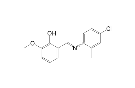 2-[N-(4-Chloro-o-tolyl)formimidoyl]-6-methoxyphenol