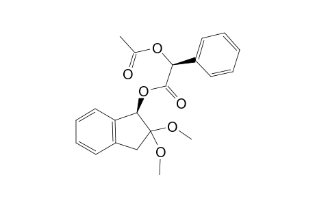 (R,S)-2',2'-Dimethoxy-1'-indanyl 2-acetyl-2-phenylacetate