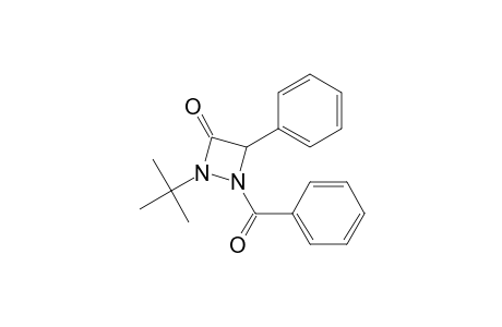 1,2-Diazetidin-3-one, 1-benzoyl-2-(1,1-dimethylethyl)-4-phenyl-
