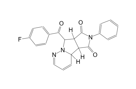 (4aR,4bS,7aR,8S)-8-(4-fluorobenzoyl)-6-phenyl-7a,8-dihydro-4aH-pyrrolo[3',4':3,4]pyrrolo[1,2-b]pyridazine-5,7(4bH,6H)-dione