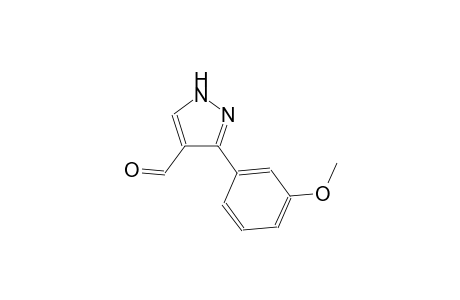 3-(3-methoxyphenyl)-1H-pyrazole-4-carbaldehyde