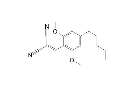 Propanedinitrile, [(2,6-dimethoxy-4-pentylphenyl)methylene]-